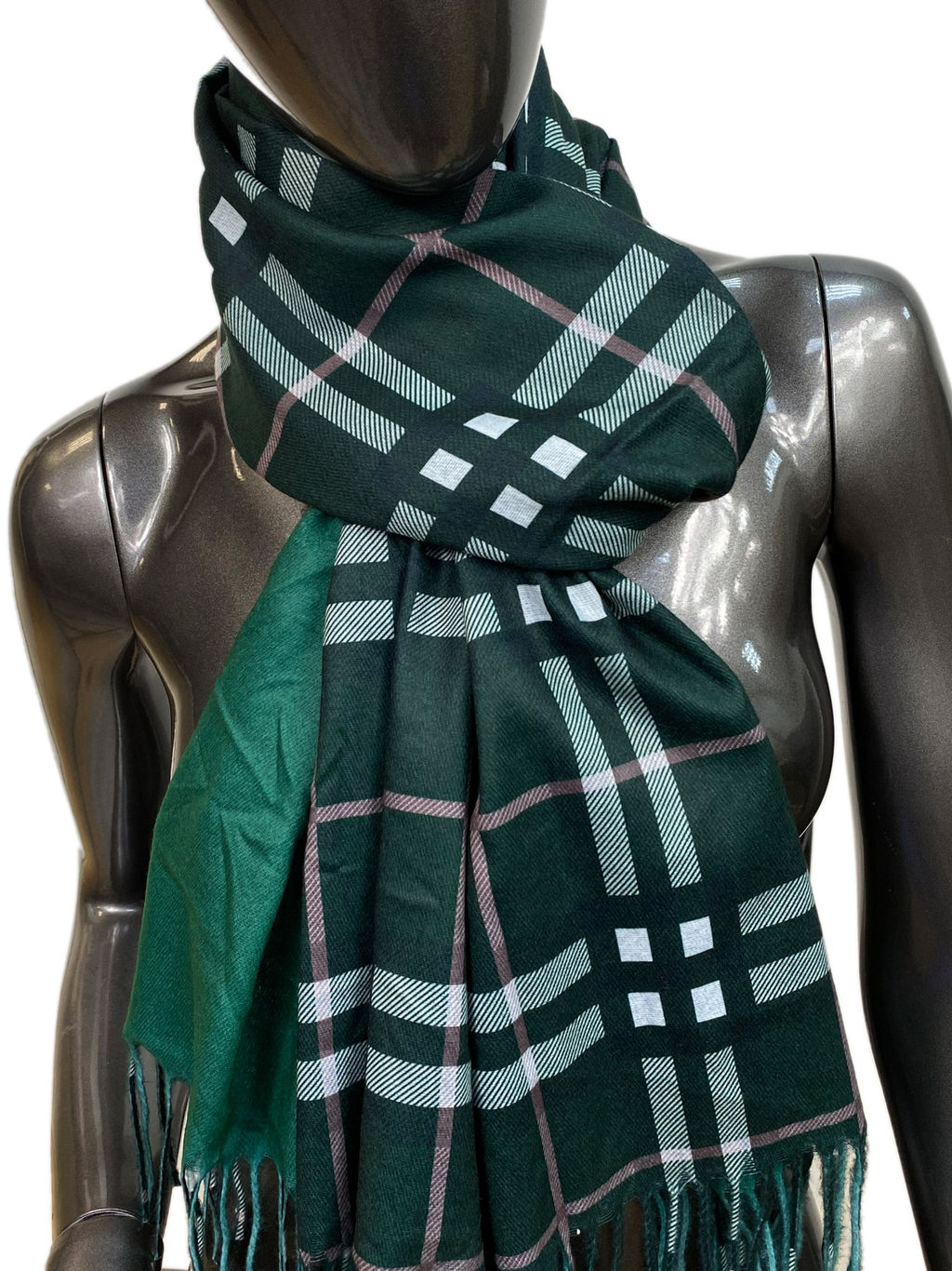 Мягкий палантин из кашемира, мультицвет - Greta фото 15