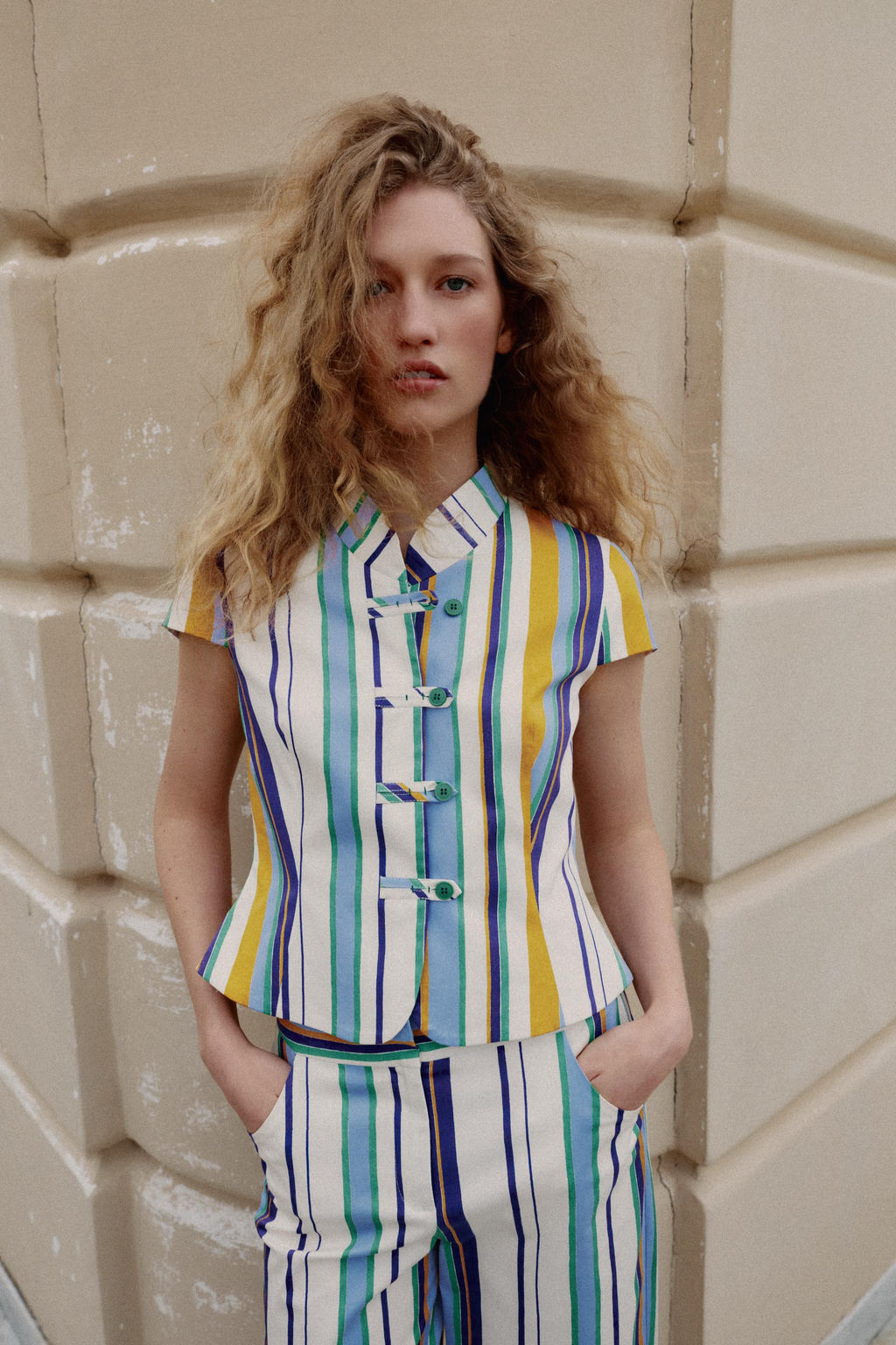 TOP RAYAS ALAMARES / Multicolor