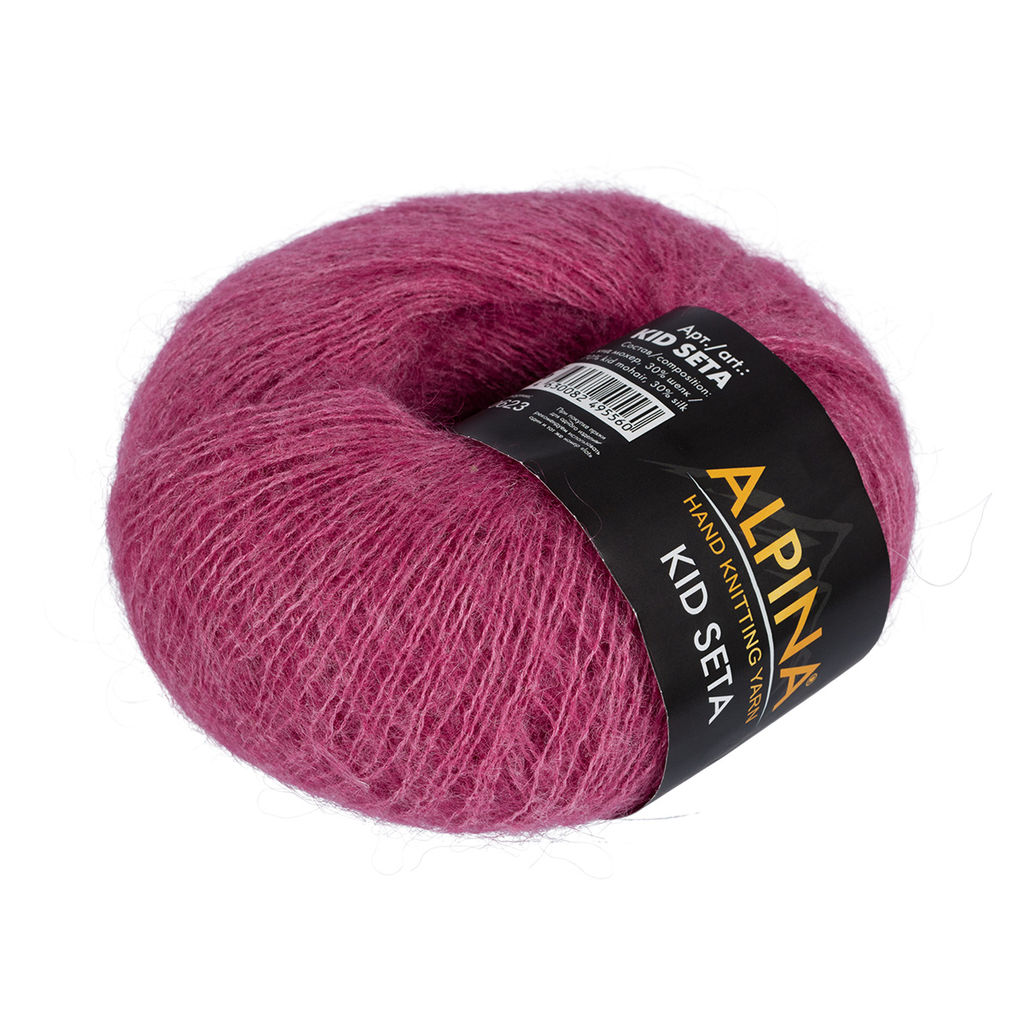 Пряжа ALPINA KID SETA 70% кид мохер, 30% шелк 4 шт. х 25 г 225 м  5 м