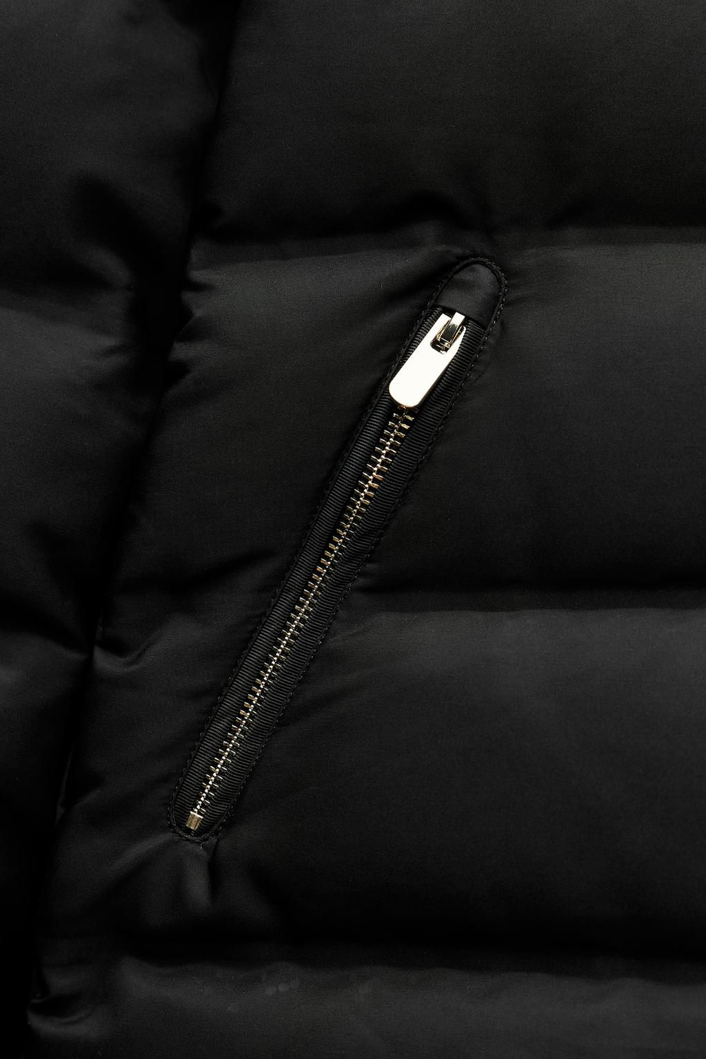 SEMI-LONG HOODED PUFFER JACKET - Zara фото 7