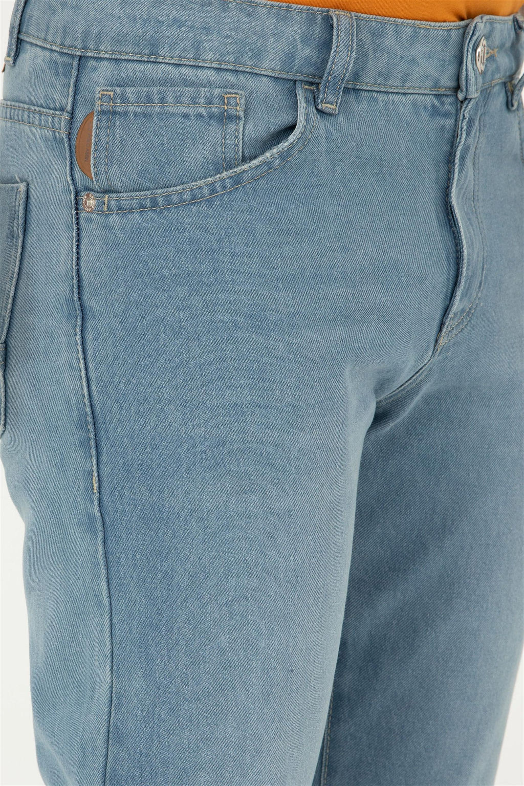 U. S. Polo Assn / Мужские голубые джинсовые брюки - U.s. polo assn фото 5