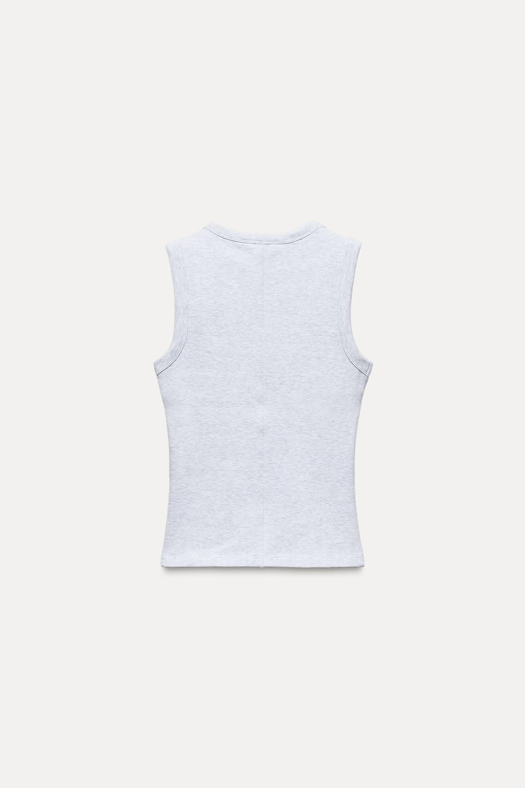 RIBBED TOP - Zara фото 13