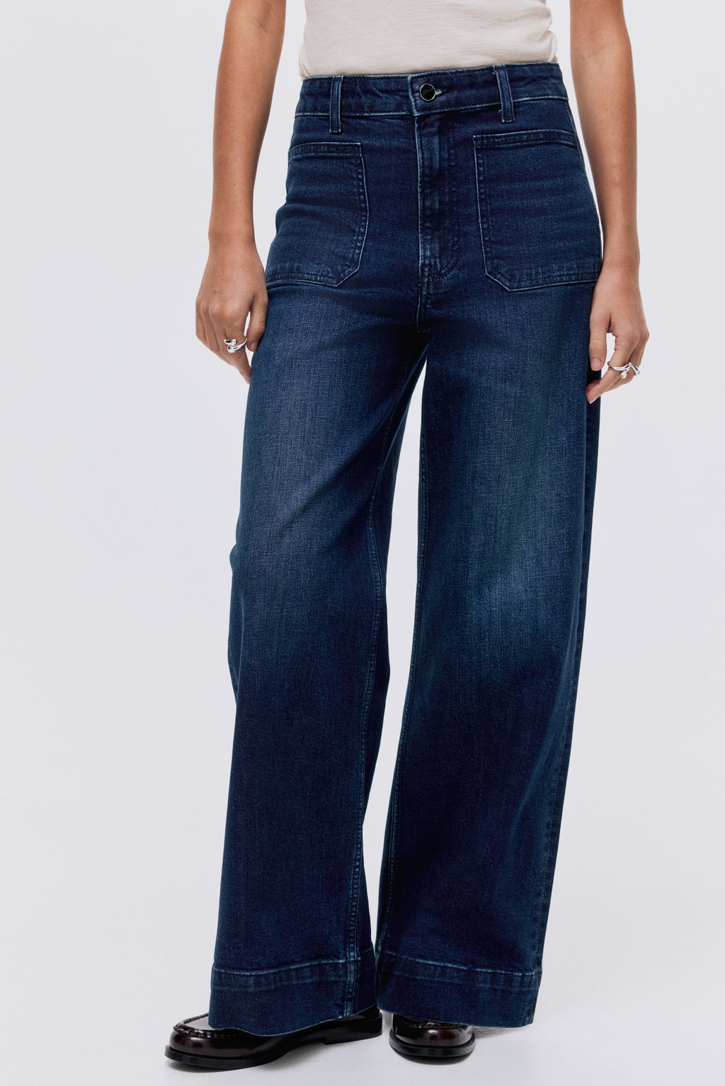 Wide High Jeans - H&m фото 6
