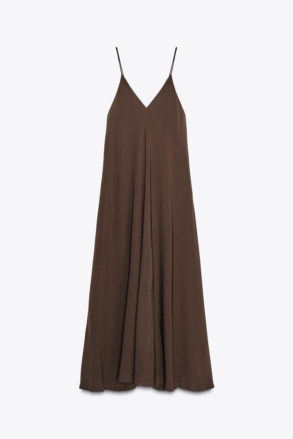 ZW COLLECTION LONG DRESS - Zara фото 7