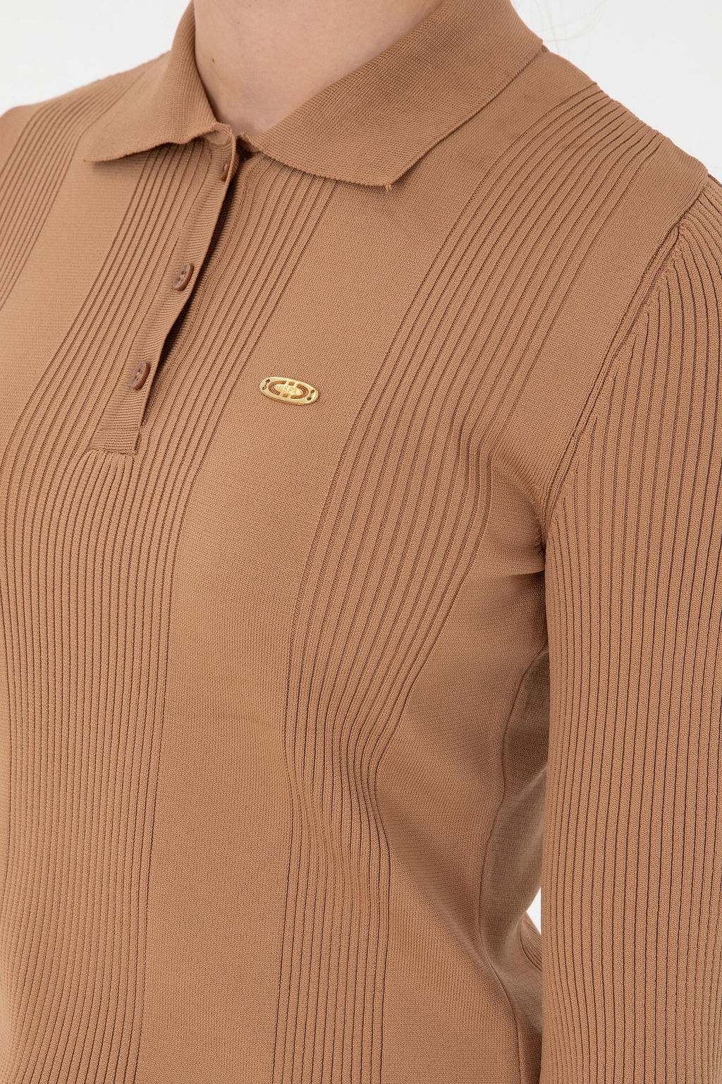 Женский светло-коричневый свитер Неожиданная скидка в корзине - U.s. polo assn фото 7