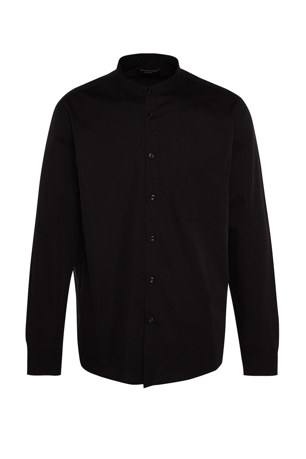 TRENDYOL MAN Premium Siyah %100 Pamuk Regular Fit Hakim Yaka Gomlek TMNAW24GO00027 - Trendyolmilla фото 7