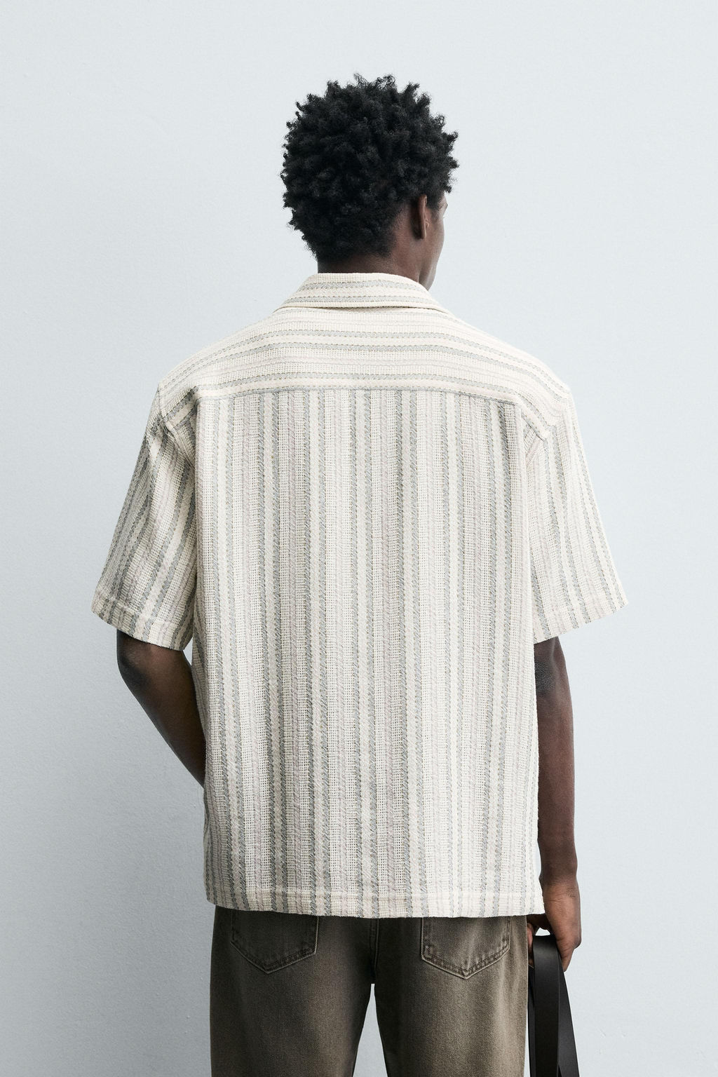 GEOMETRIC JACQUARD SHIRT - Zara фото 3