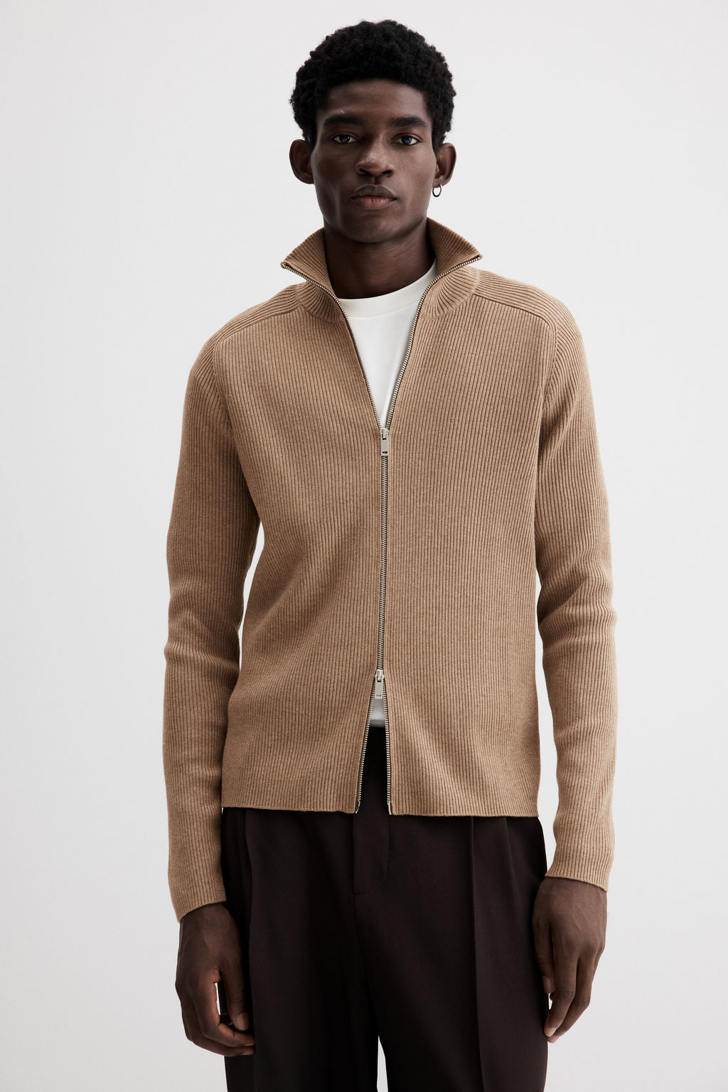 C?rdigan con cremallera Slim Fit - H&m фото 7