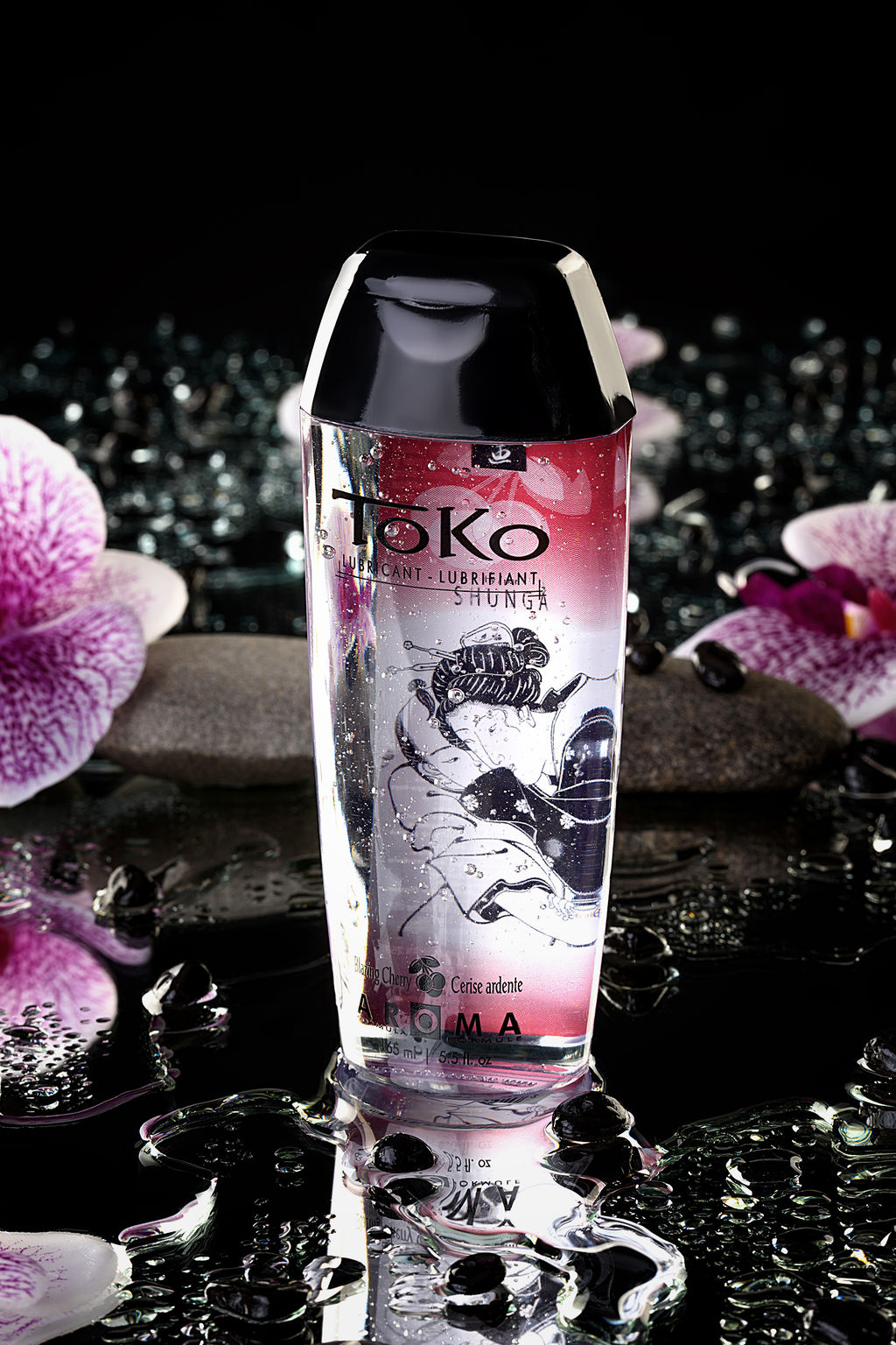 Лубрикант Shunga Toko Aroma на водной основе, вишня, 165 мл