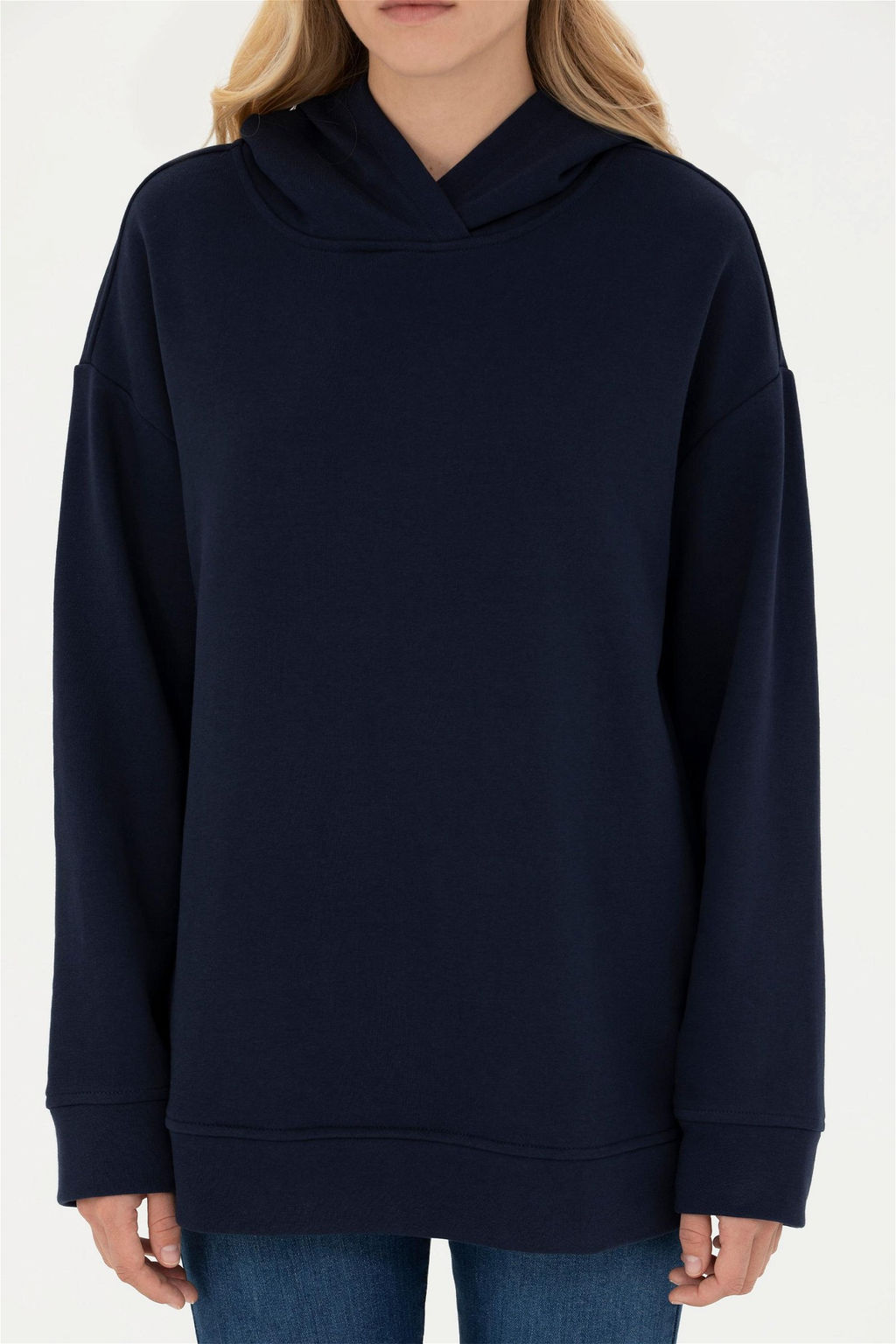 Женский темно-синий свитшот Неожиданная скидка в корзине - U.s. polo assn фото 6