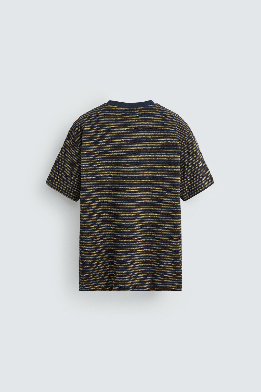 STRIPED JACQUARD T-SHIRT - Zara фото 14