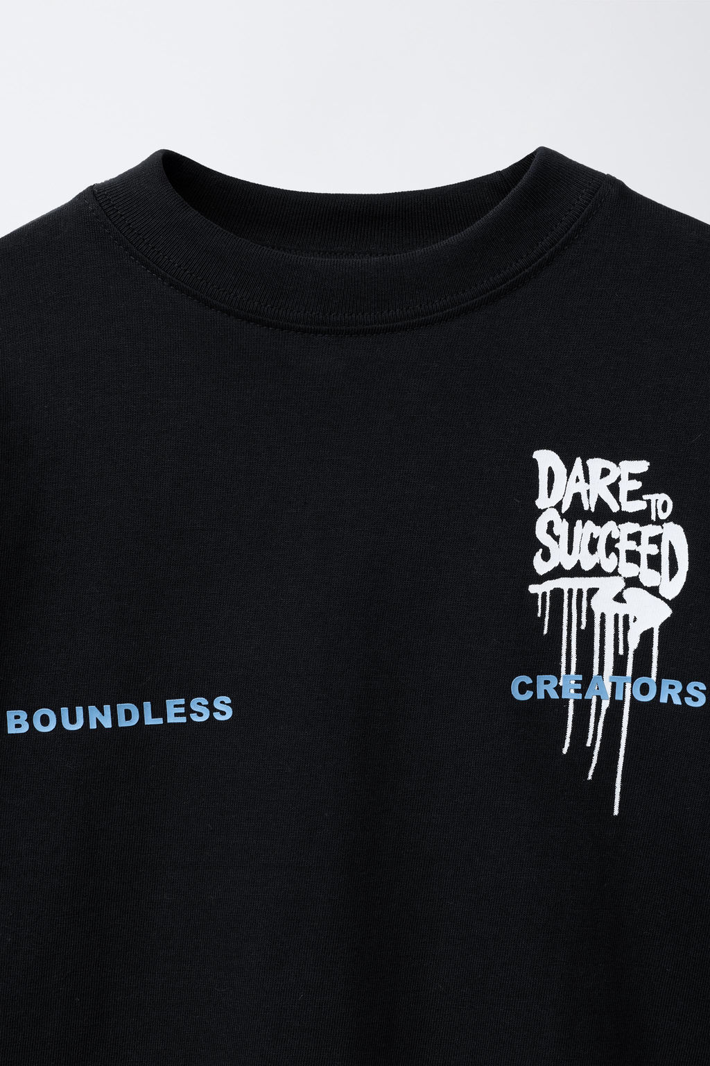 DOUBLE SLEEVE GRAFFITI T-SHIRT - Zara фото 3