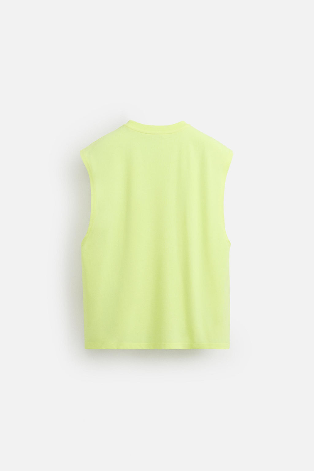 TANK TOP WITH RAISED PRINT - Zara фото 8