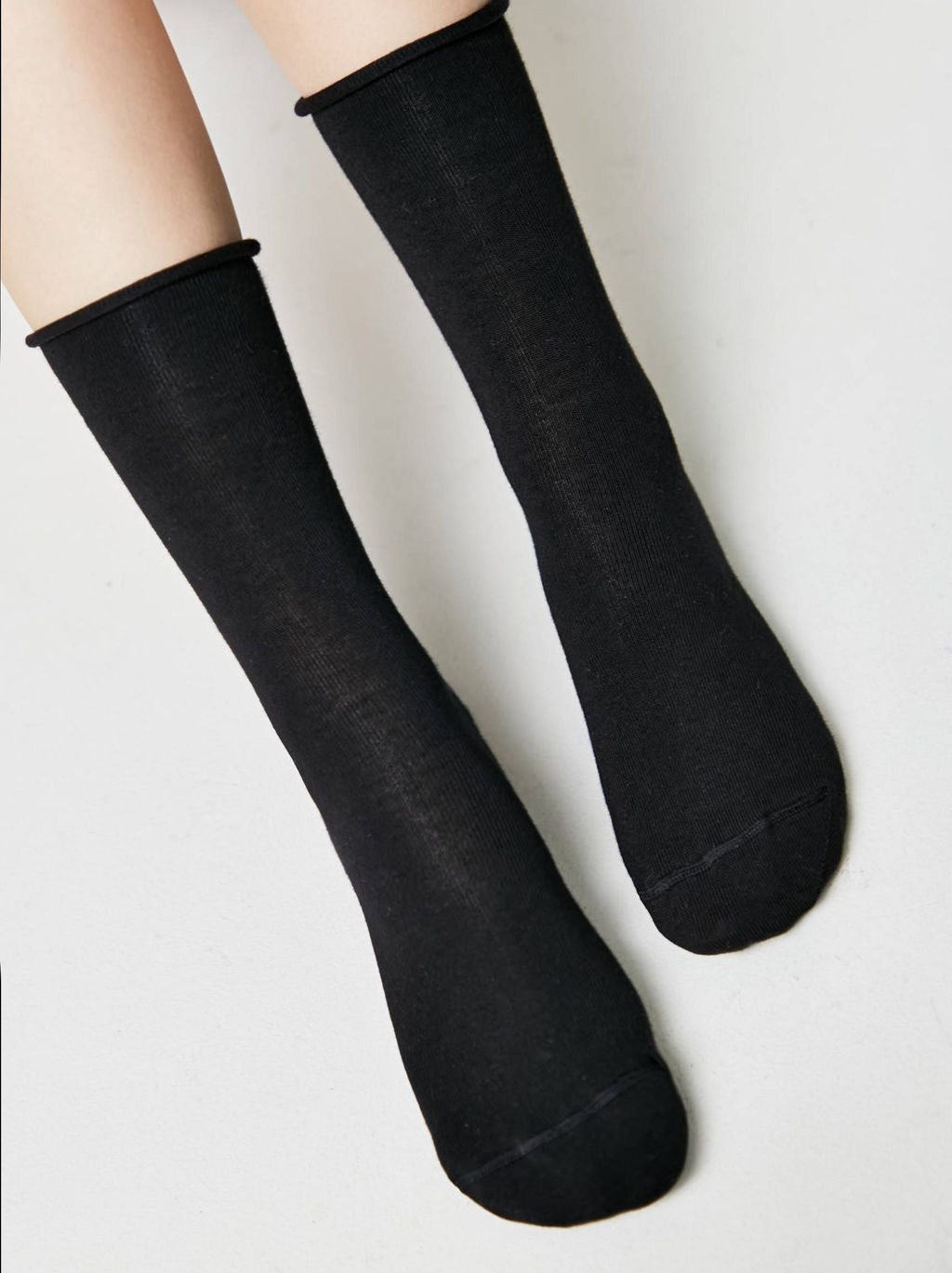 Цена за 2 пары. Носки Короткие CONTE Меланжевые носки COMFORT графит - Conte elegant фото 5