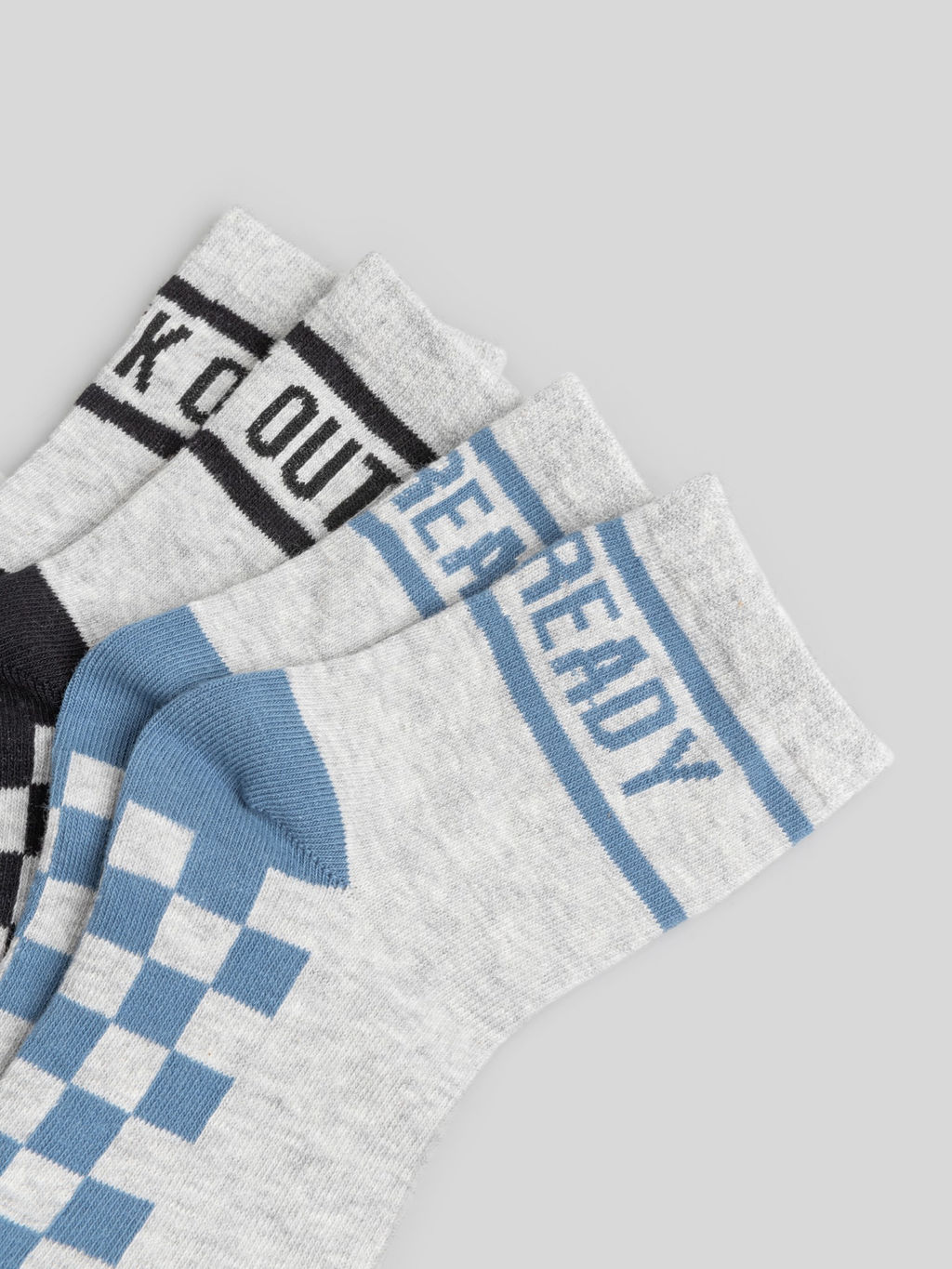 ACOOLA / Носки детские в наборе из 2 пар Perudiya серый  фото 2