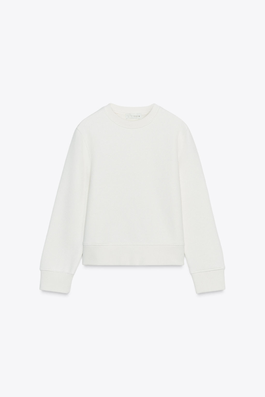BASIC COTTON SWEATSHIRT - Zara фото 2