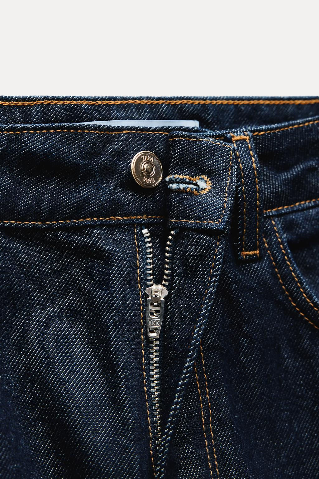Z1975 HIGH-WAIST STRAIGHT-LEG DENIM JEANS - Zara фото 26
