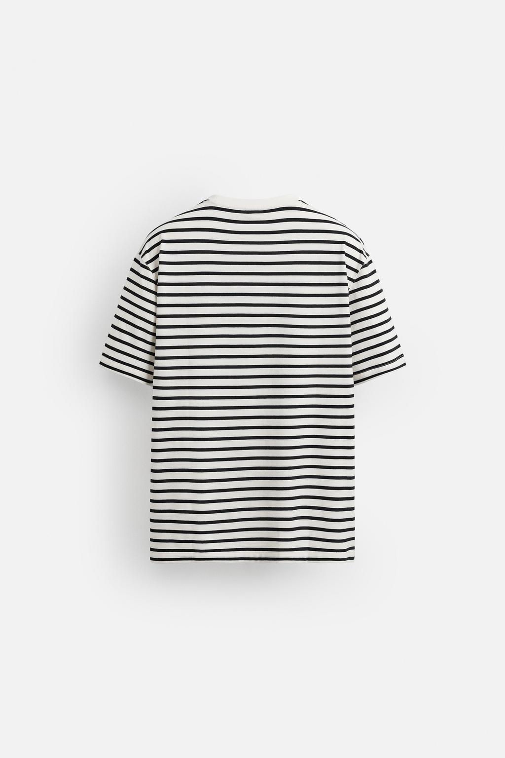 BASIC MEDIUM WEIGHT T-SHIRT - Zara фото 48