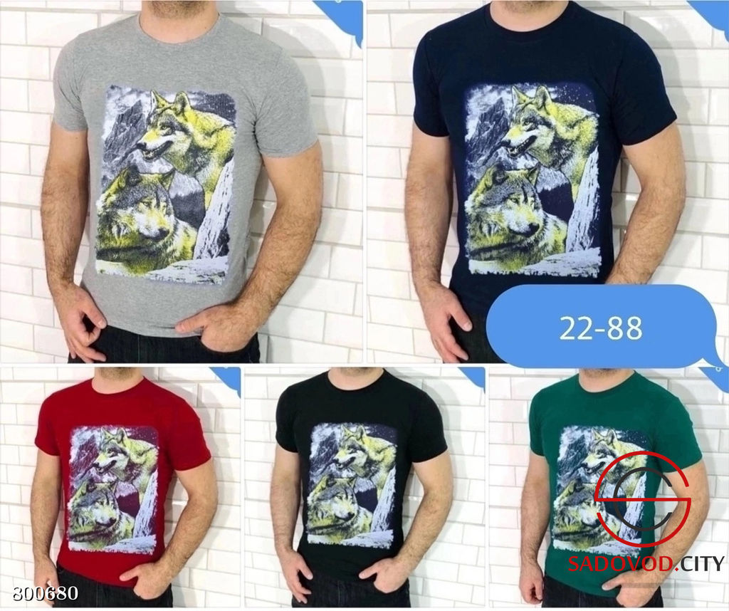 Футболка мужская с рисунком