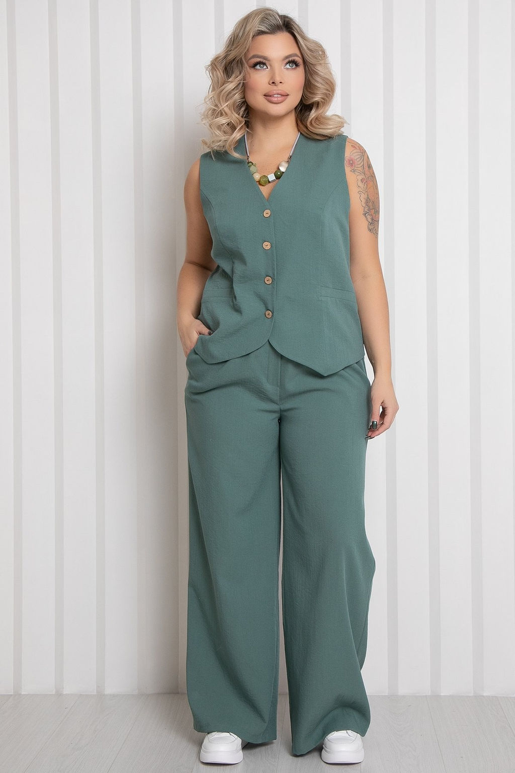 Жилет П-2241/3 - Леди агата фото 5