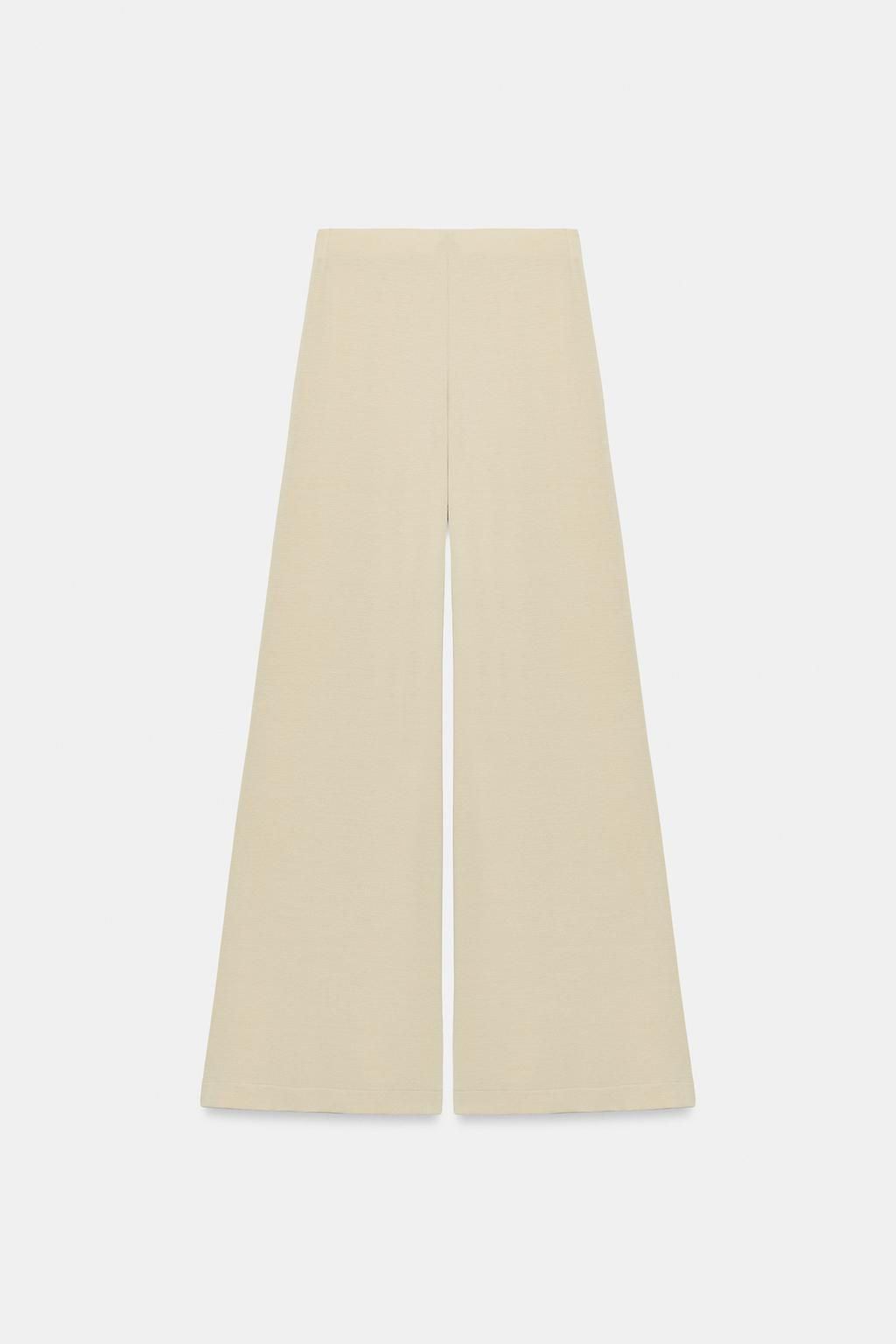FLOWING PALAZZO TROUSERS - Zara фото 30