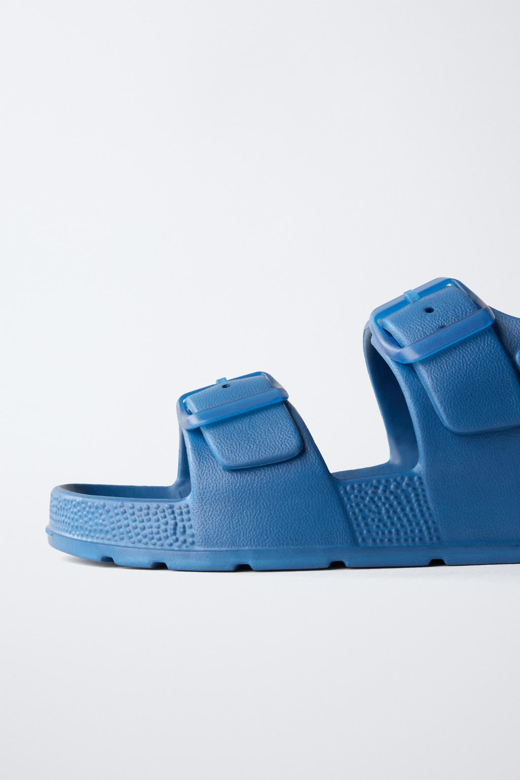 SANDALIA ENGOMADA HEBILLAS / Azul - Zara фото 6