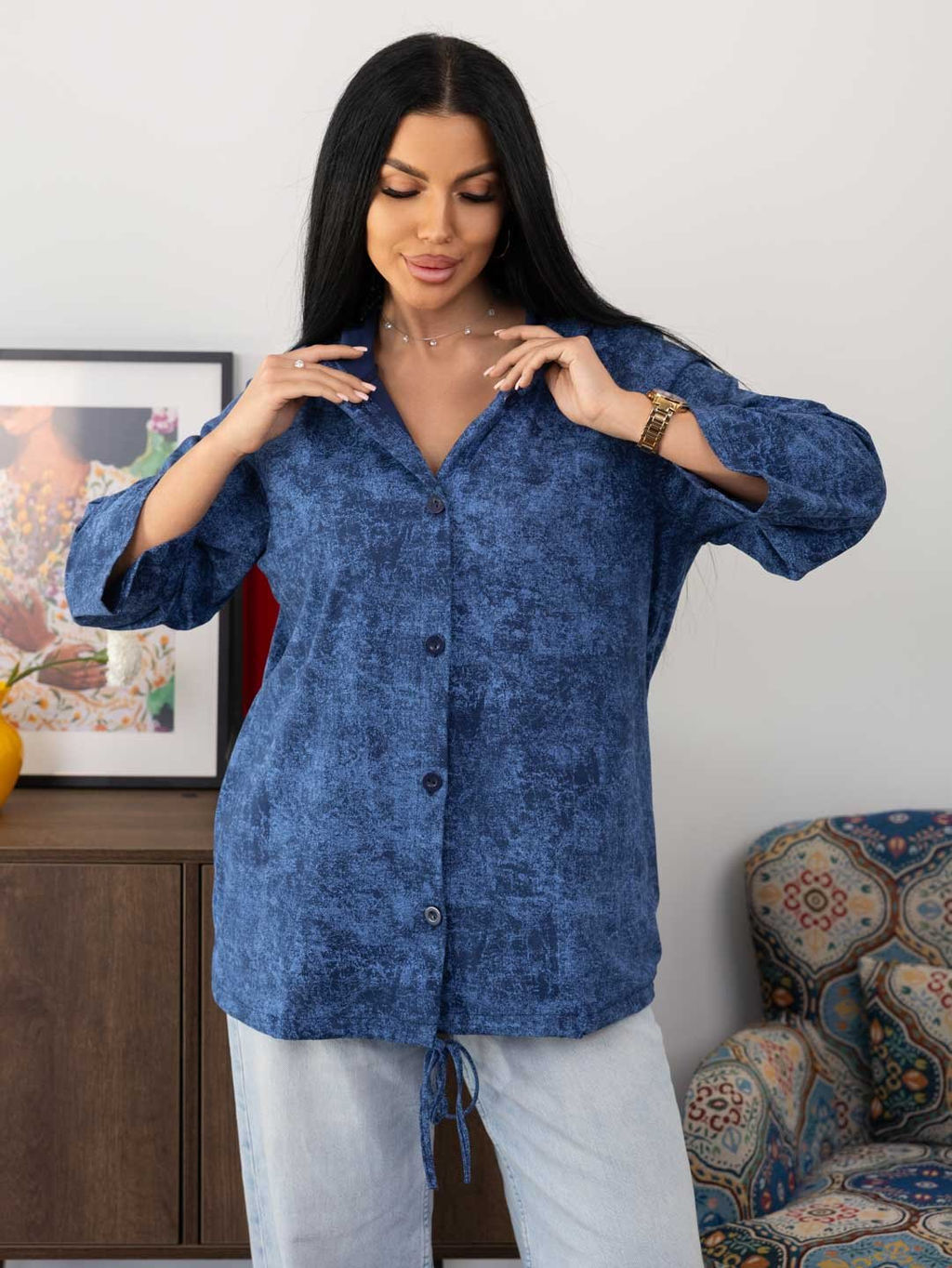 Рубашка мод.2176