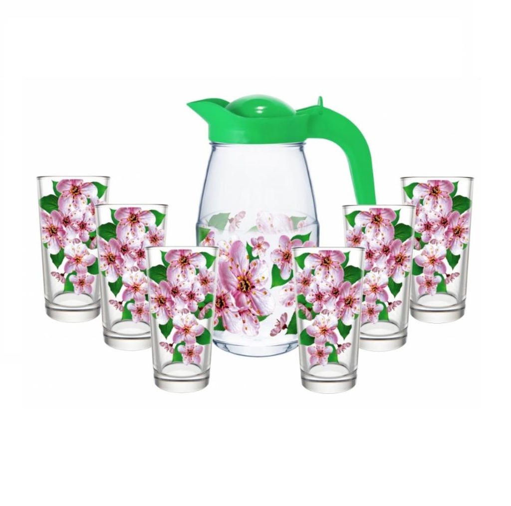 Набор для воды 7пр арт.1607/6-Д (Сакура)