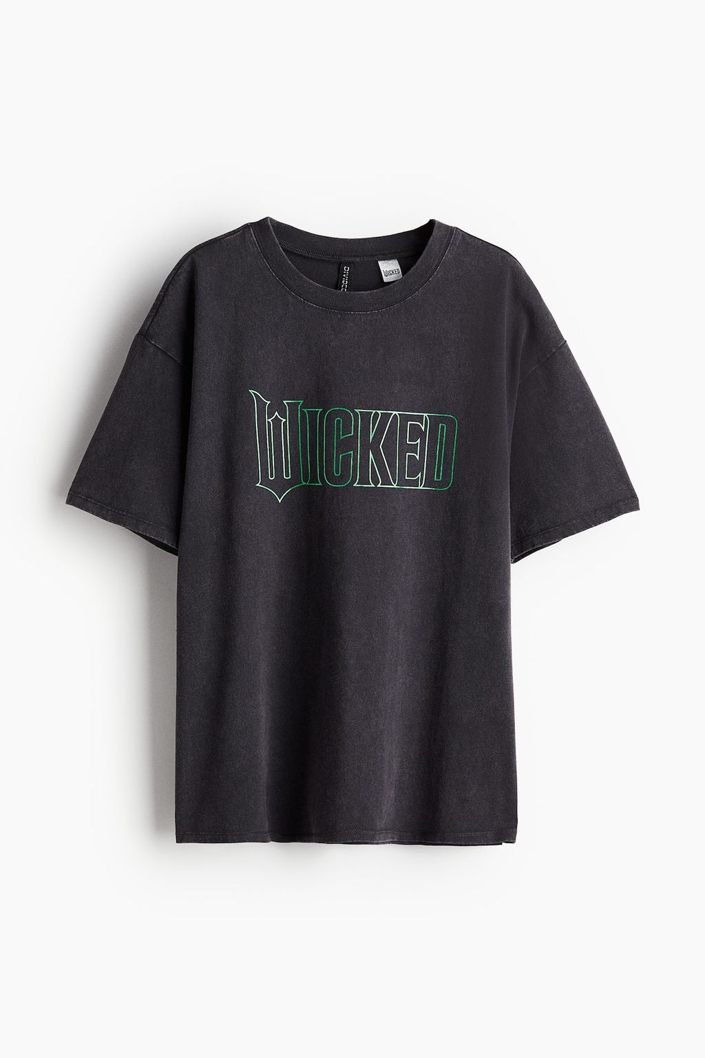 Camiseta boxy con estampado - H&m фото 5
