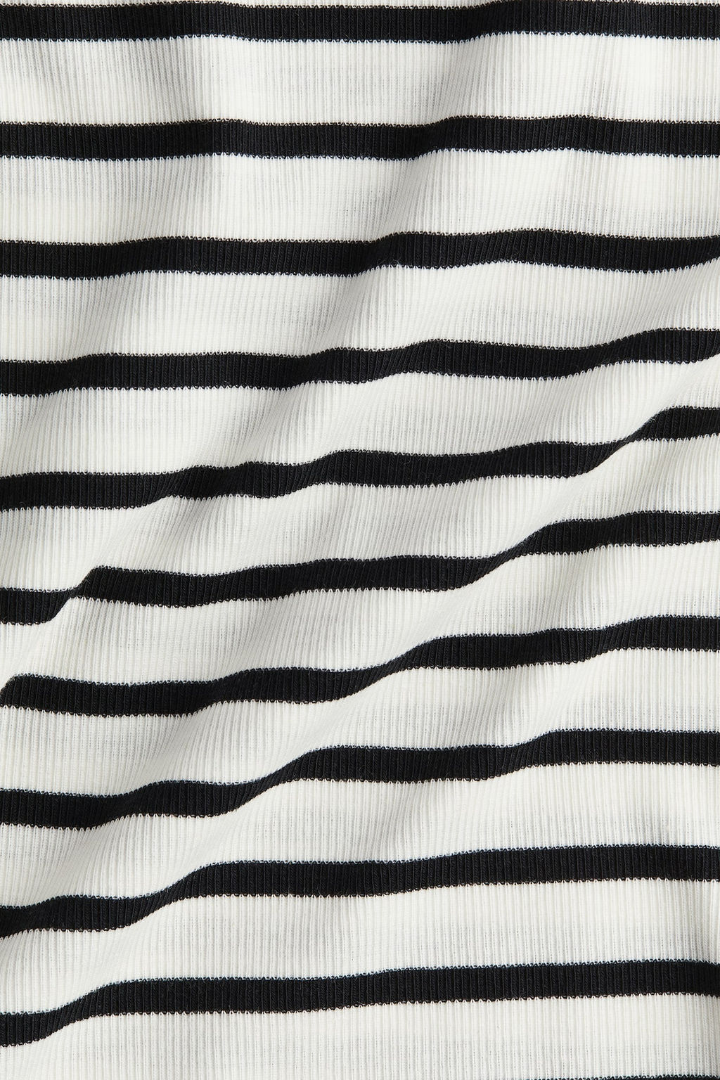 Camiseta en punto de canale - H&m фото 6