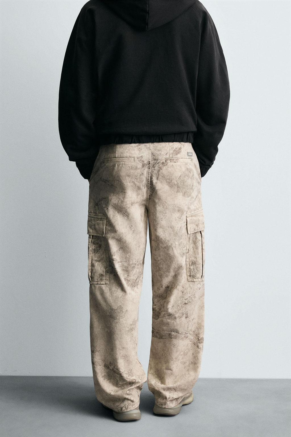 STRAIGHT-LEG CARGO TROUSERS - Zara фото 3