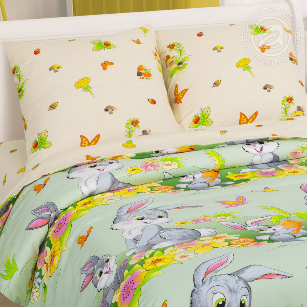 Степашка 1,5 сп./Пододеяльник: 1 шт. - 215*145; Простыня: 1 шт. - 214*150; Наволочка: 2 шт. - 70*70; Поплин детский - Артпостель фото 2