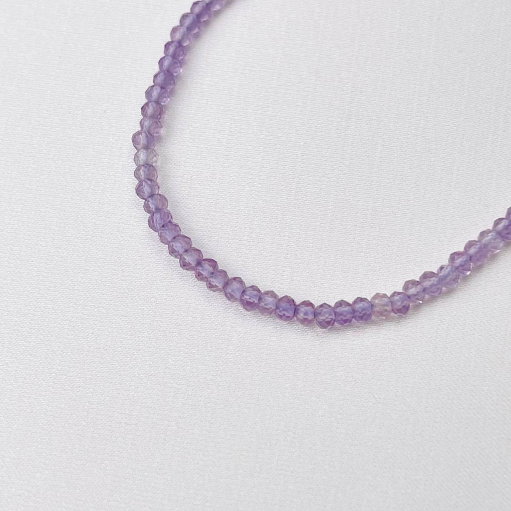 Браслет из лавандового Аметиста 17,5 см +