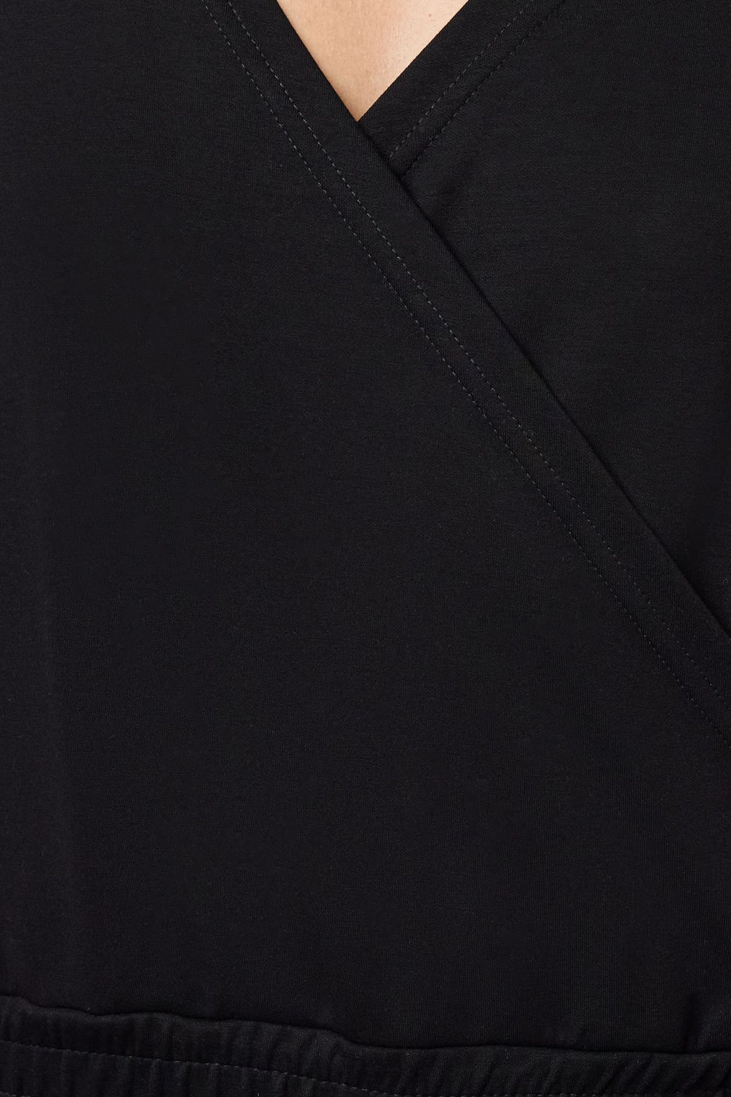 Siyah Regular/Normal Kal?p Kapusonlu Esnek Orme Sweatshirt TWOAW25SW00167