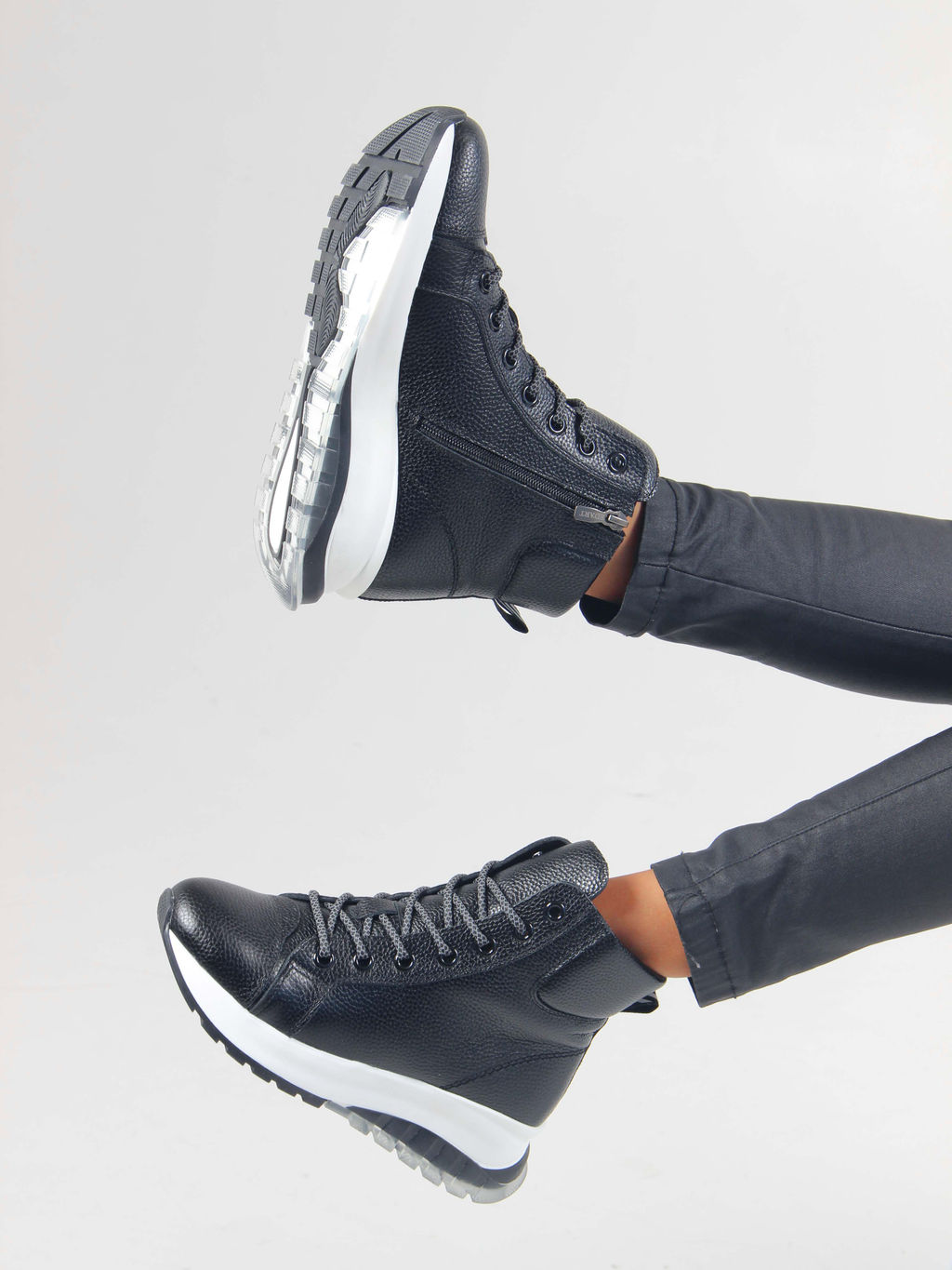 Ботинки 311.AVATARbl. Черный макс/Байка