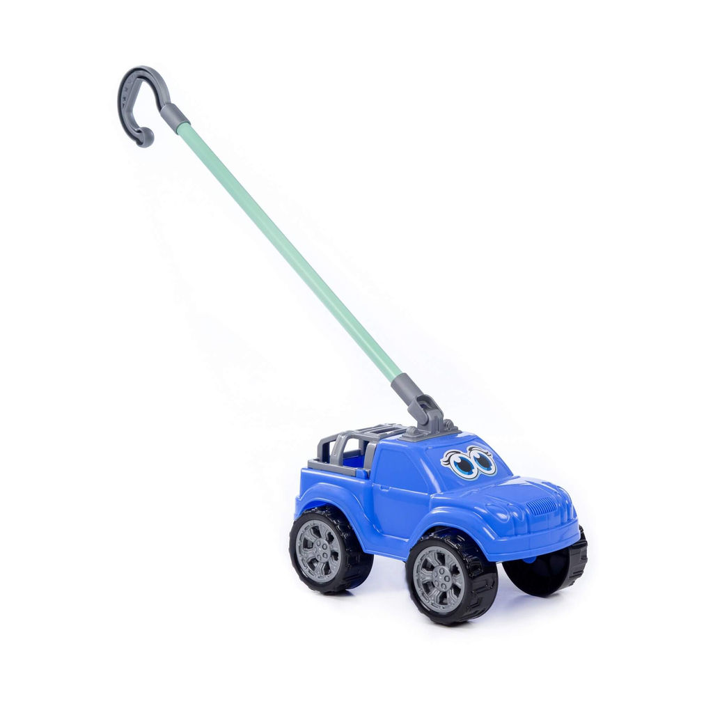 Автомобиль-каталка Боби с ручкой (синий) - Полесье фото 5