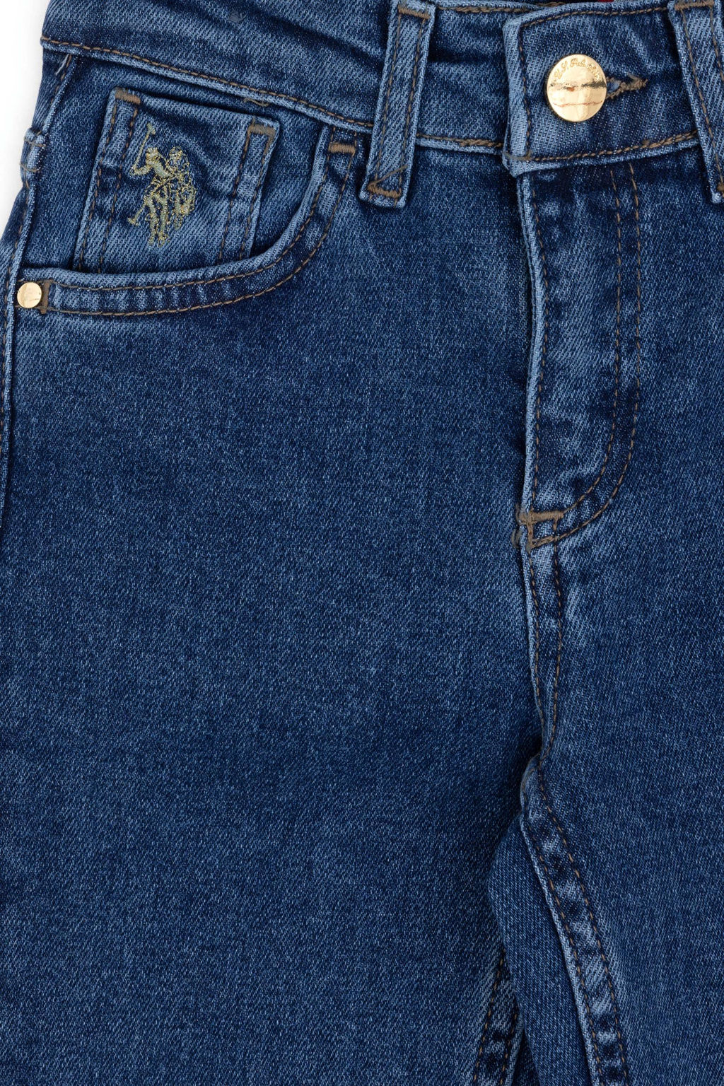 Синие джинсовые брюки для девочек Неожиданная скидка в корзине - U.s. polo assn фото 6