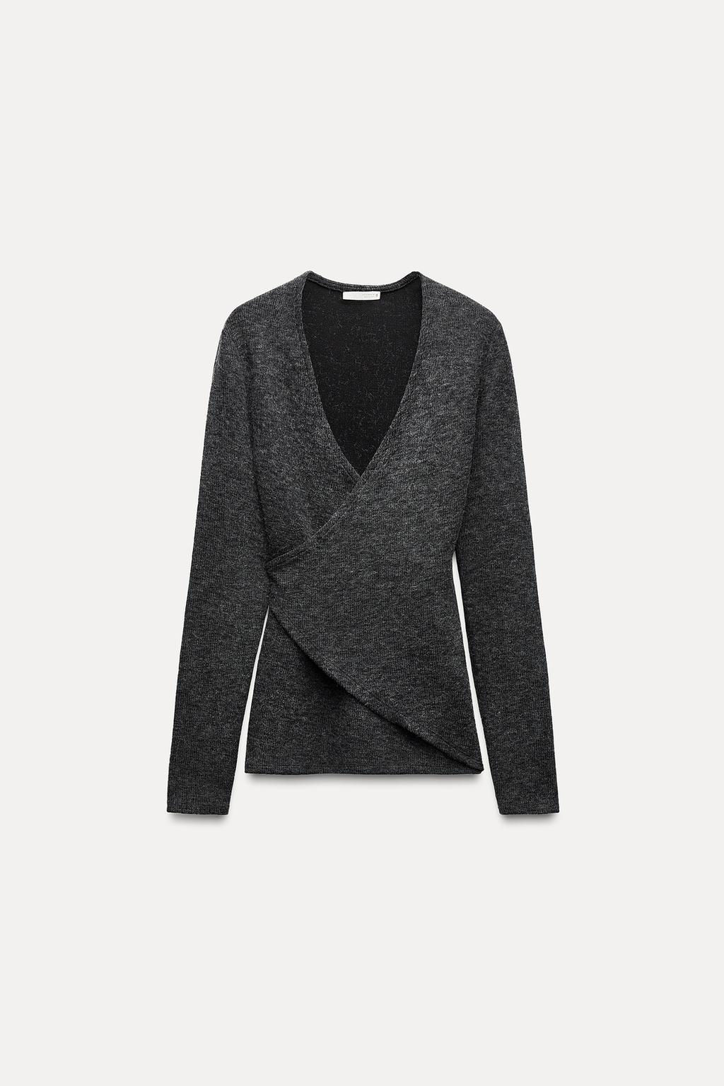 SOFT WRAP JACKET - Zara фото 16