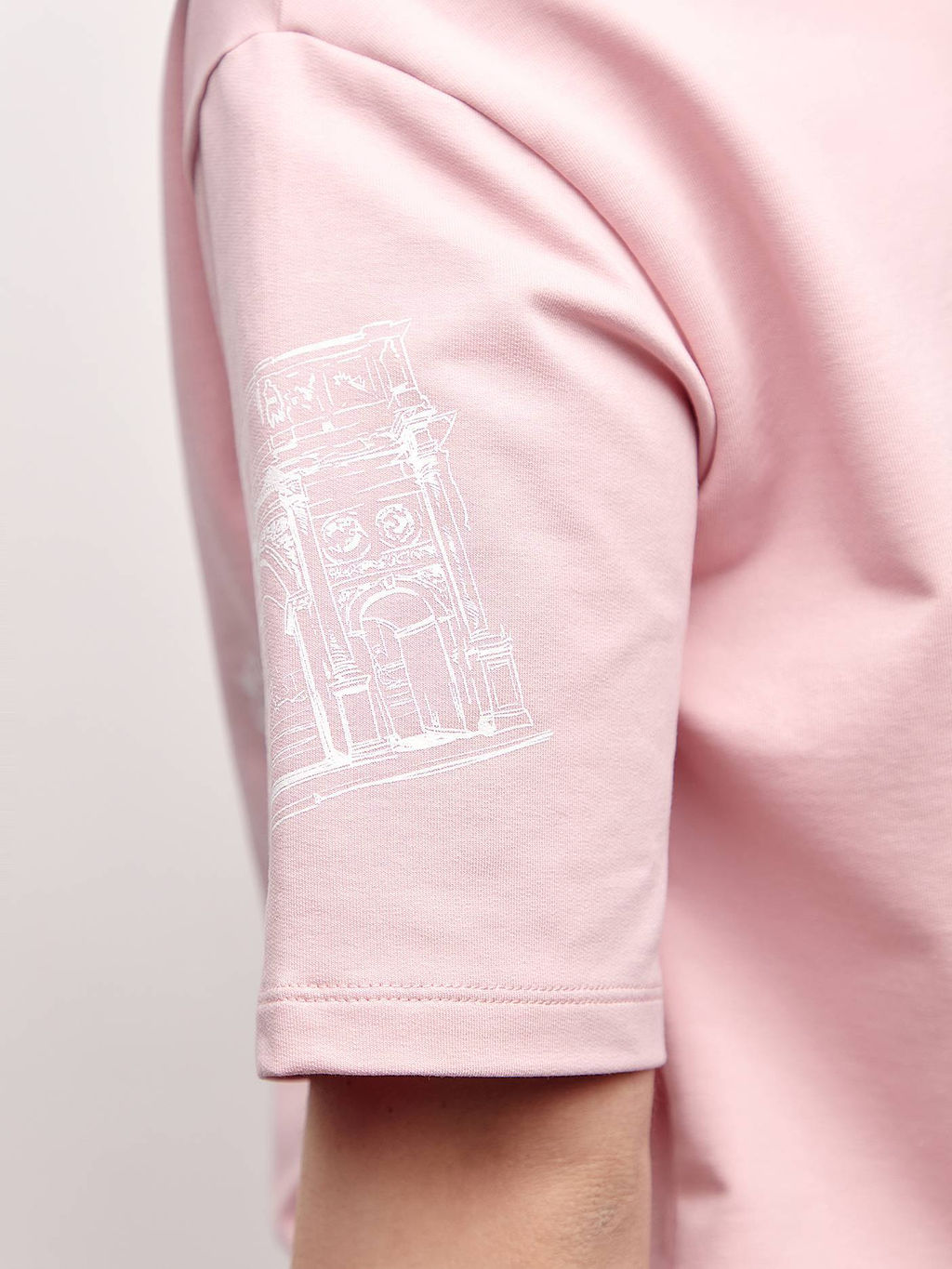 CONTE Футболка из футера Designed for emotions LD 1634 romantic pink