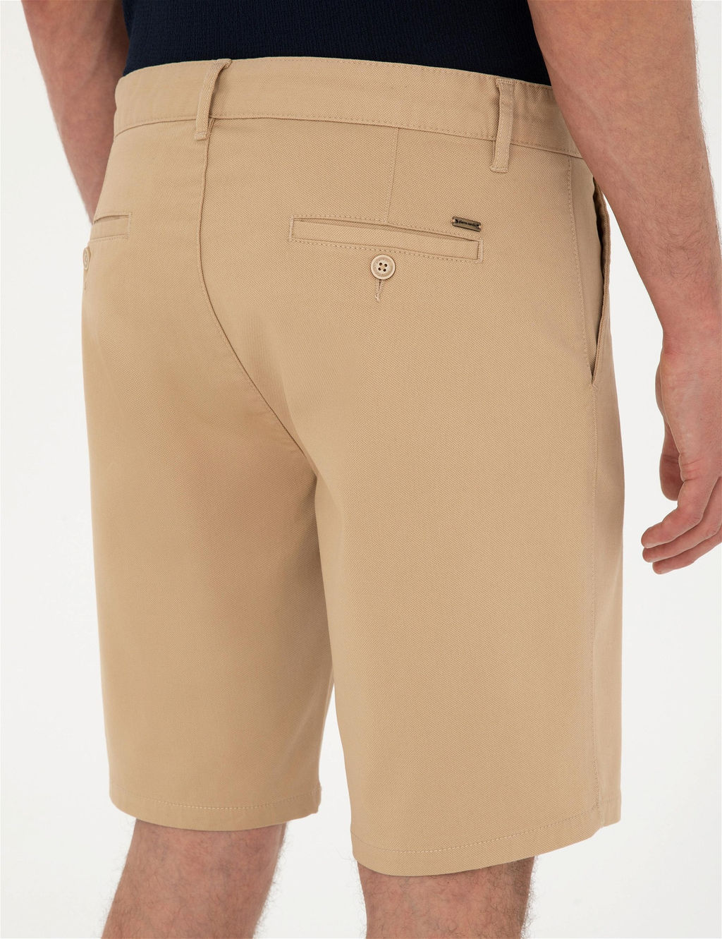 Camel Slim Fit Dokuma _ort