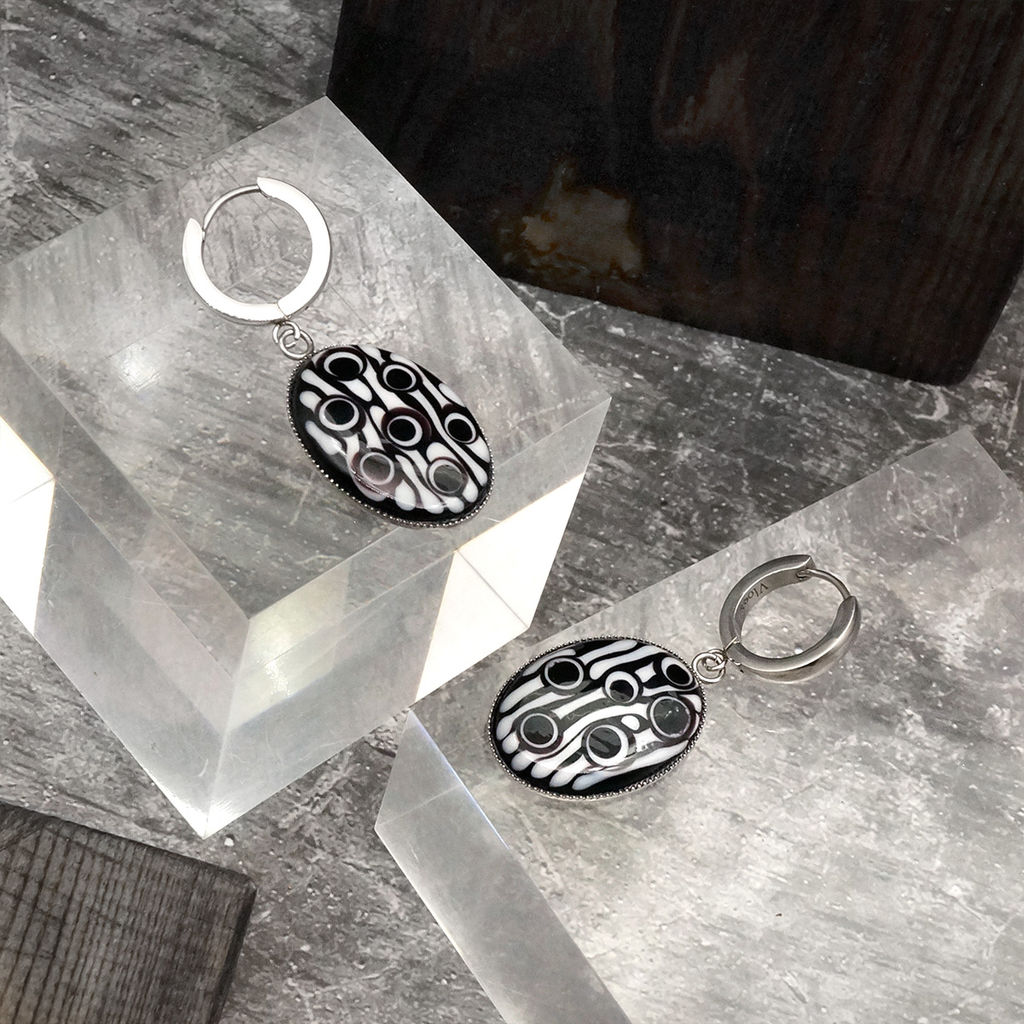 Серьги из муранского стекла ARTEFACT LS3210