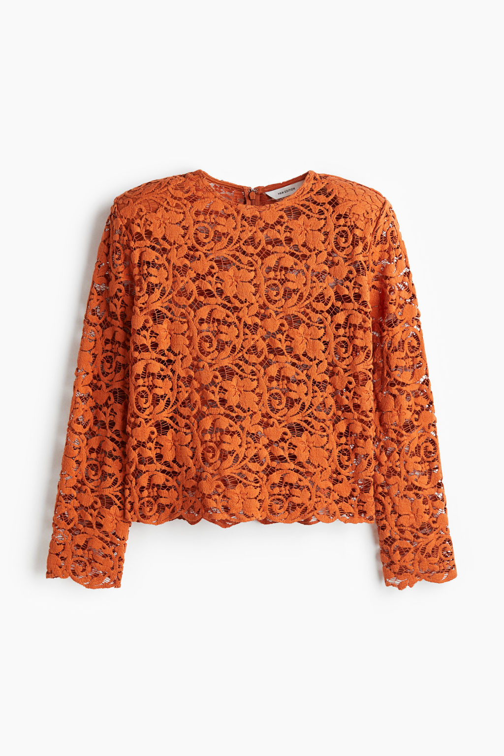 Blusa de encaje con hombreras - H&m фото 2