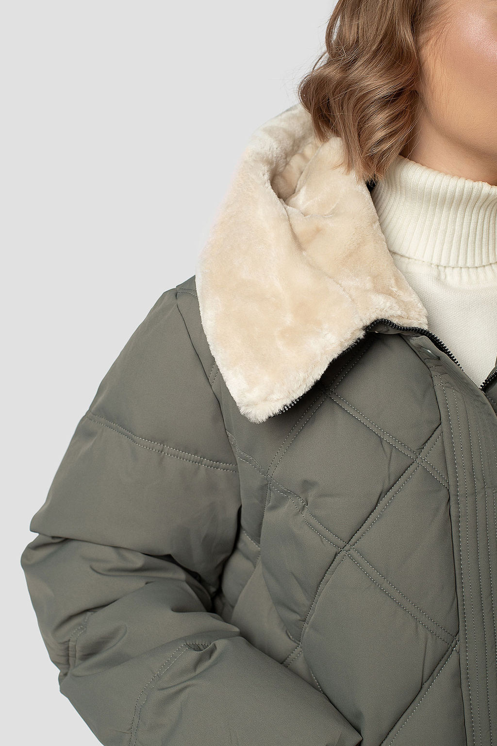 05-2255 Куртка женская зимняя (биопух 250) - El podio фото 8