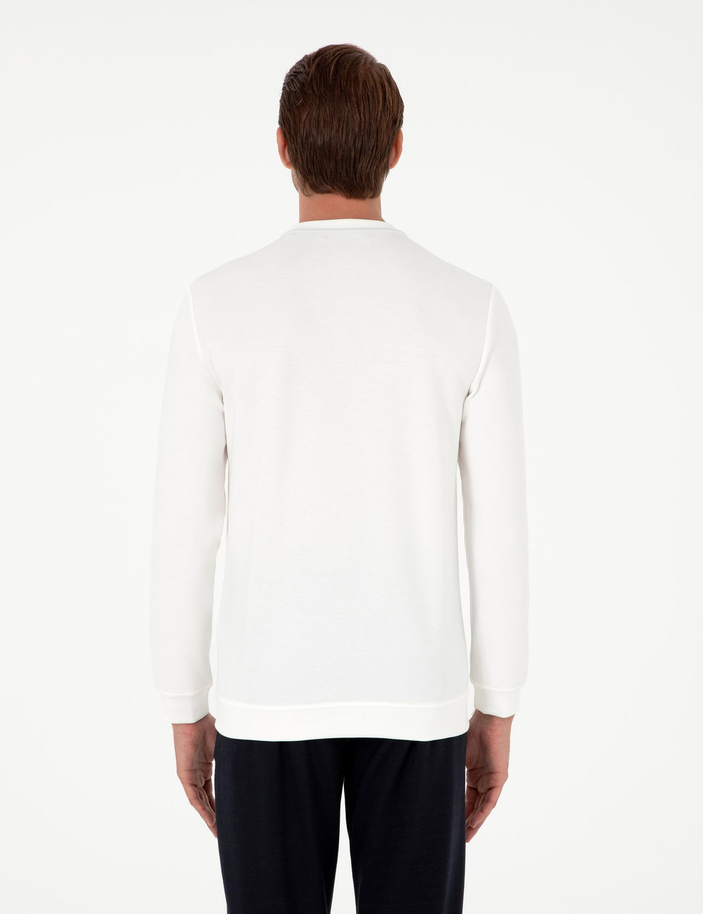 Ekru Regular Fit Sweatshirt