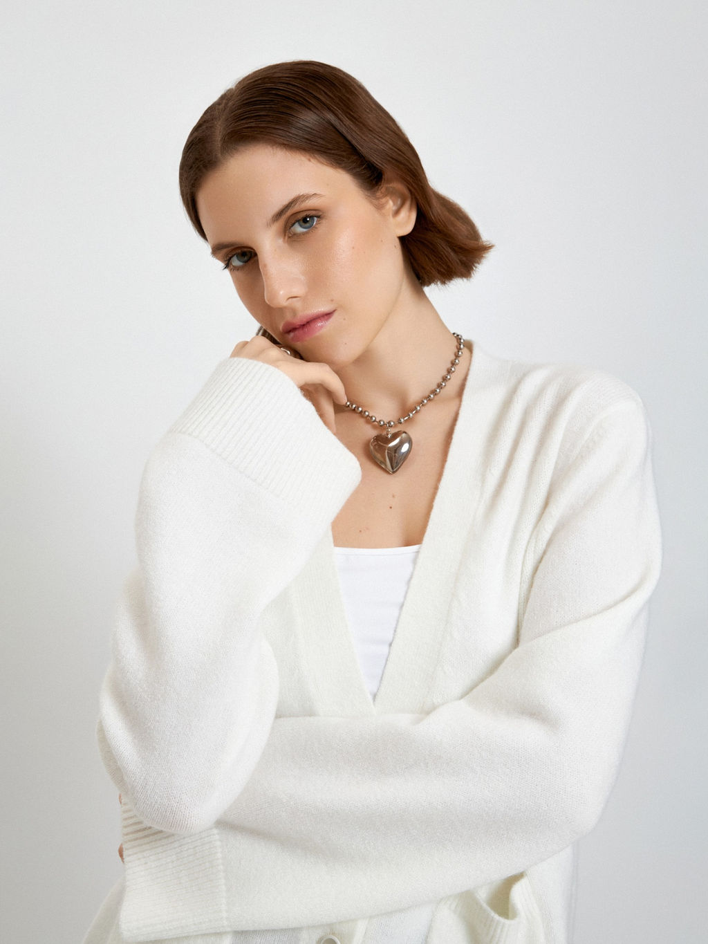 10200370034 Кардиган жен. Granizo молочный - Concept club фото 3