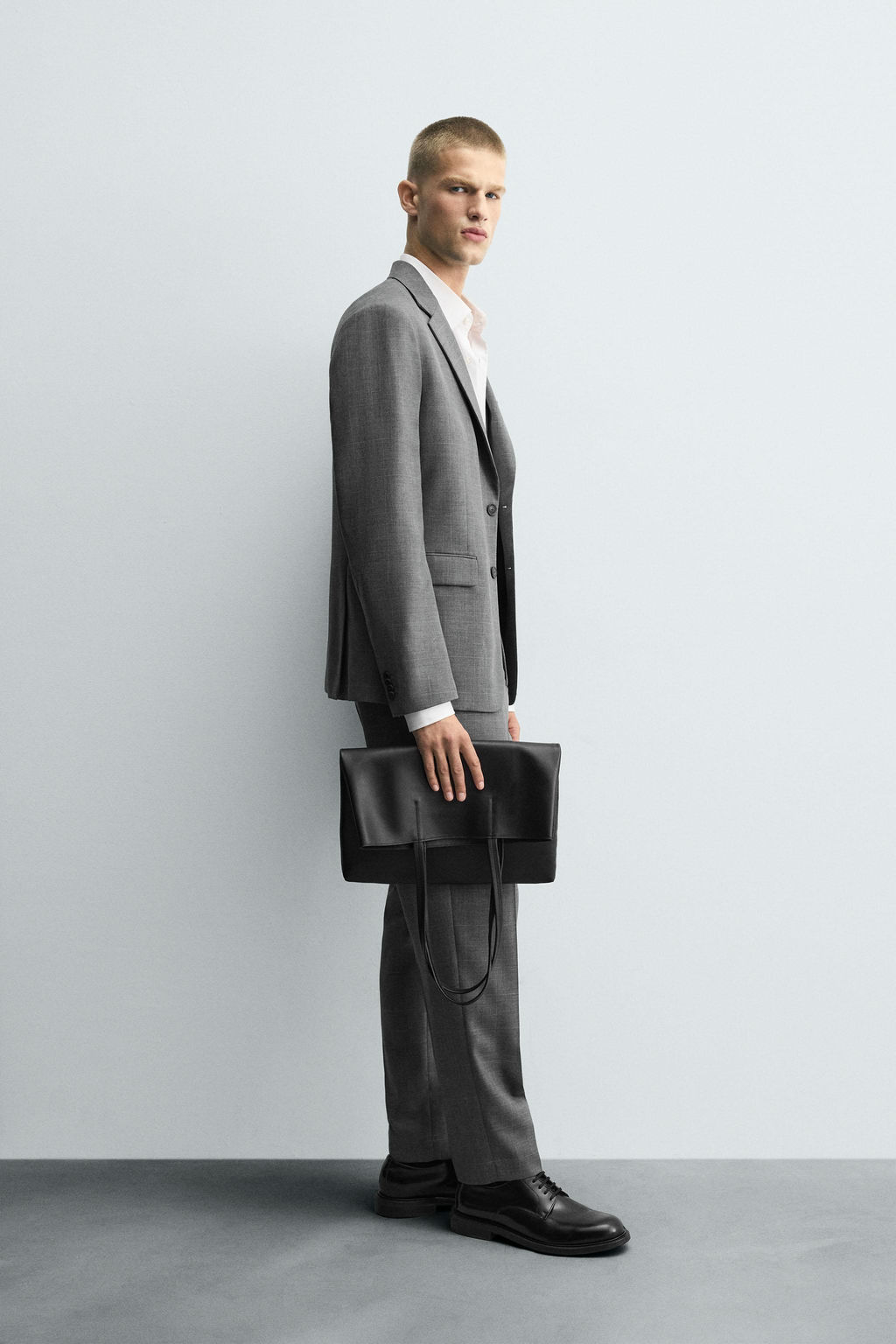 CHECK SUIT TROUSERS - Zara фото 4