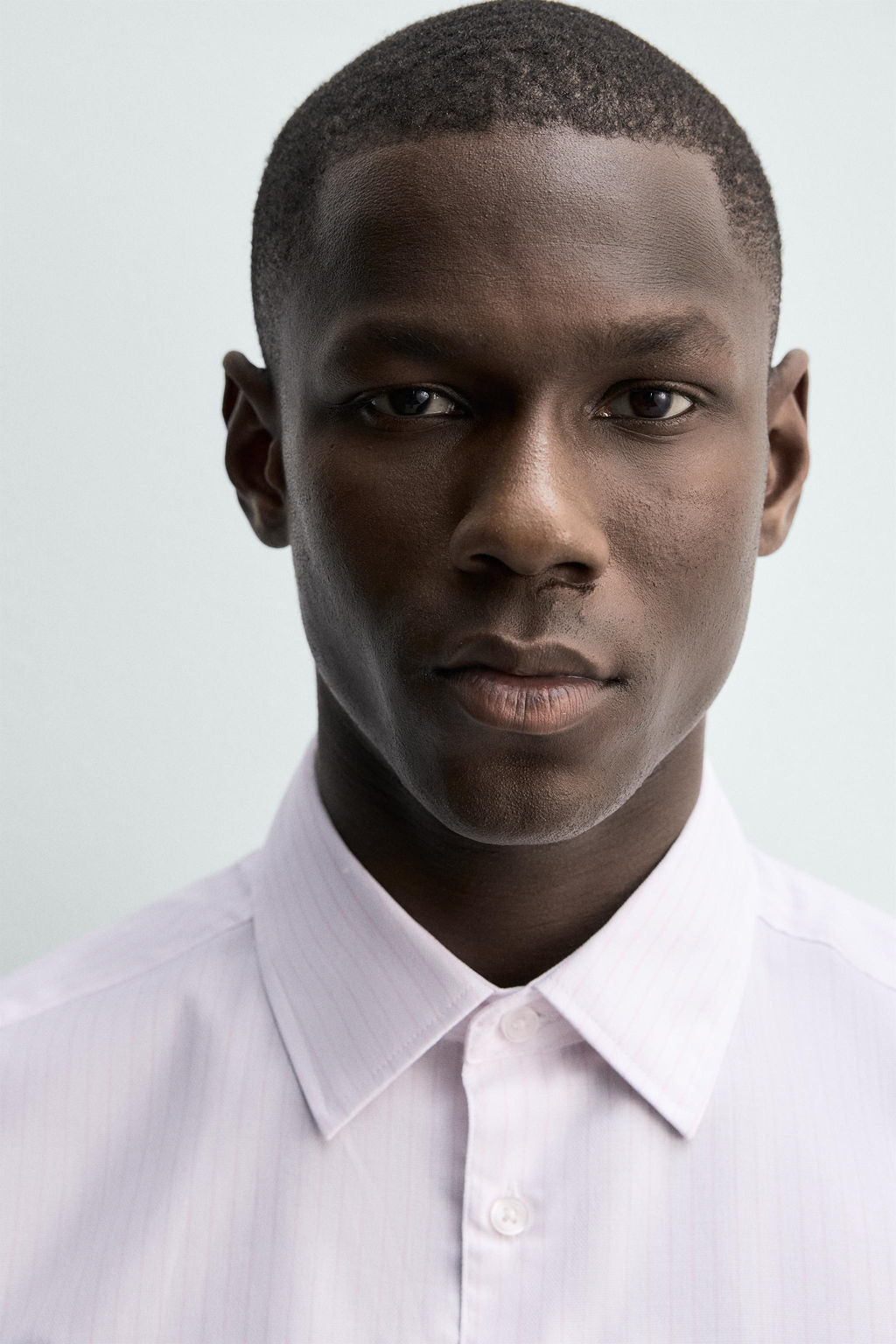 CAMISA ESTRUCTURA EASY CARE / Blanco / Rosa - Zara фото 5