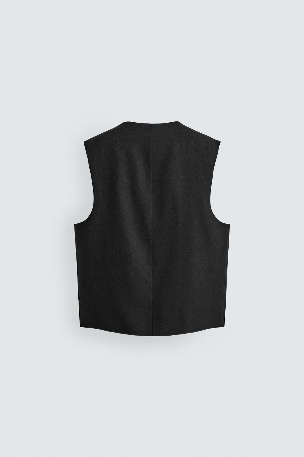CHALECO LINO - LANA / Negro - Zara фото 7
