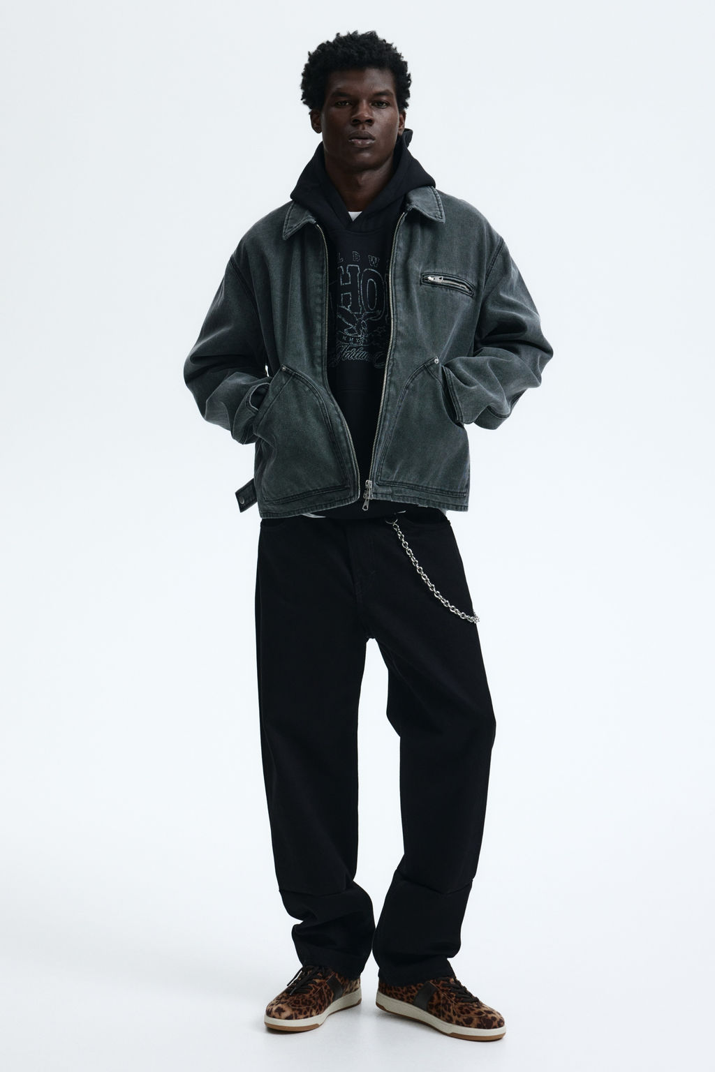 Sudadera con capucha Loose Fit - H&m фото 8