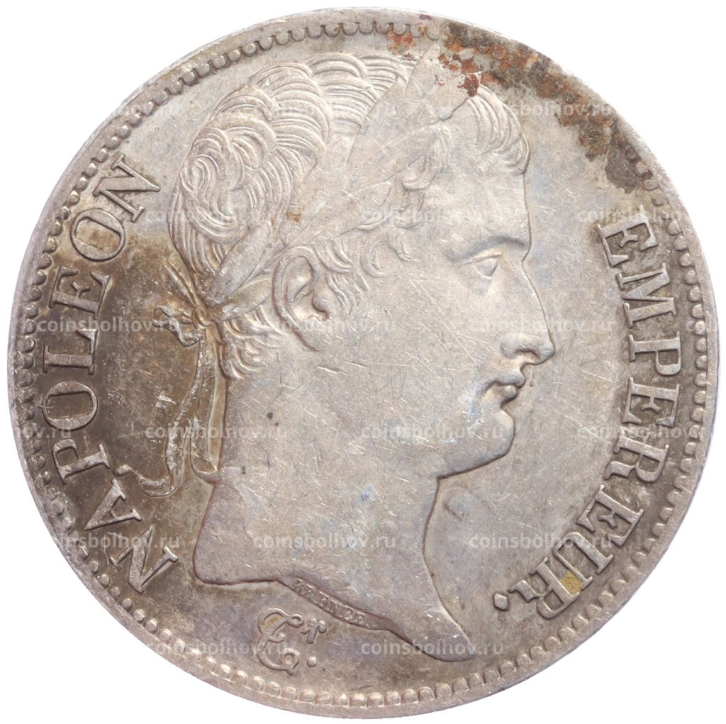 Монета 5 франков 1811 года A Франция